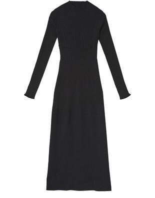 Lara ribbed dress with a cut-out on the back by AERON