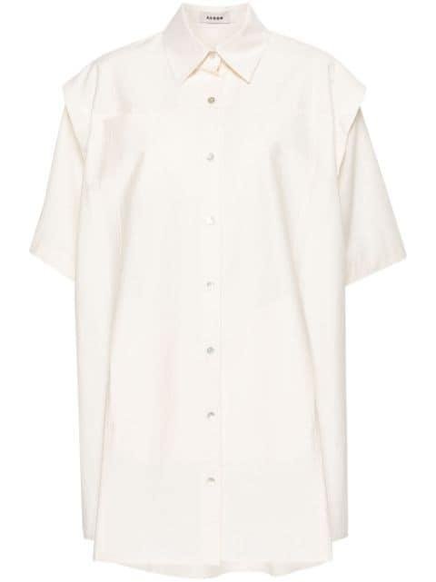 Tamar poplin shirt dress by AERON