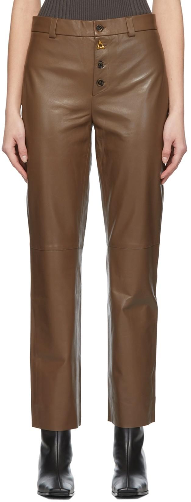 Taupe Georgia Trousers by AERON