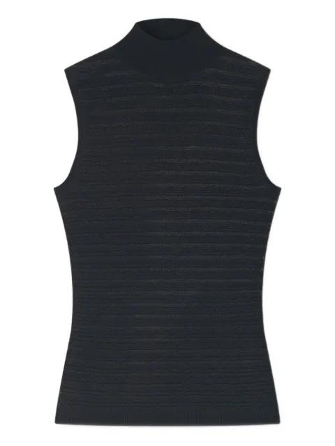 high-neck textured knit tank top by AERON high-neck textured knit tank top by AERON