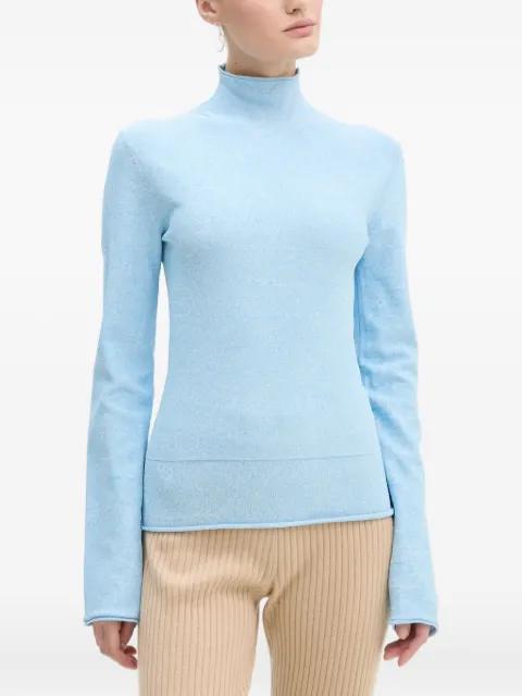 high-neck top by AERON