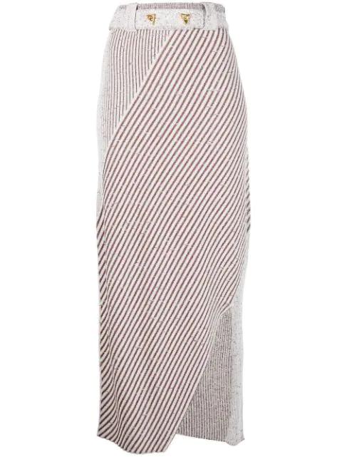 high waist mid-length skirt by AERON