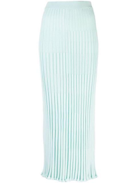 knitted long-sleeve dress by AERON