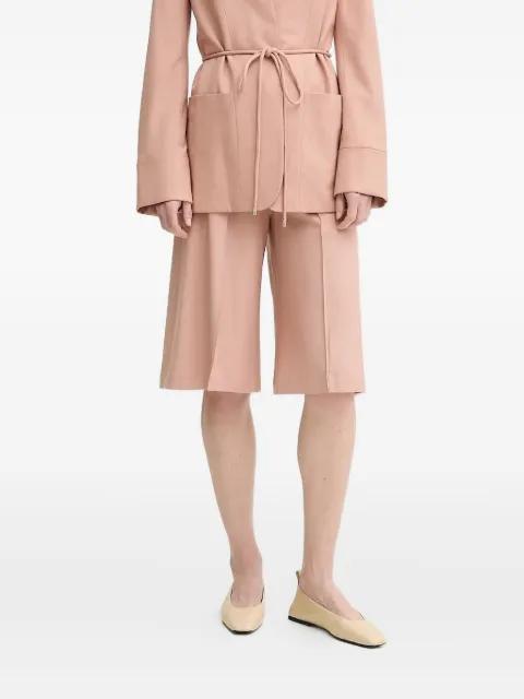 tailored wide-leg shorts by AERON
