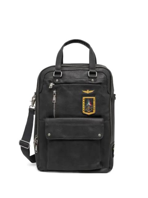 Zaino patch-detail backpack by AERONAUTICA MILITARE