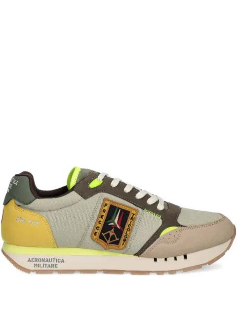 embroidered-logo retro sneakers by AERONAUTICA MILITARE