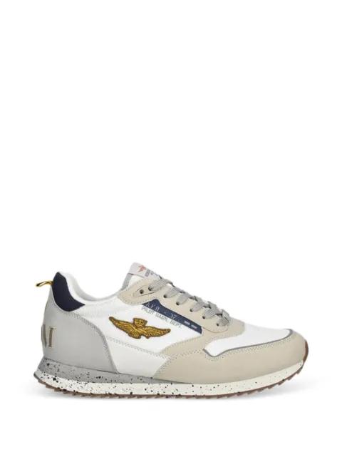 embroidered sneakers by AERONAUTICA MILITARE