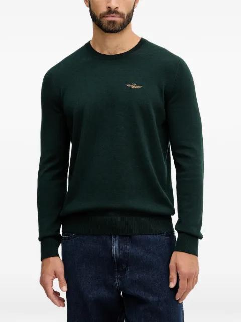 embroidered sweater by AERONAUTICA MILITARE