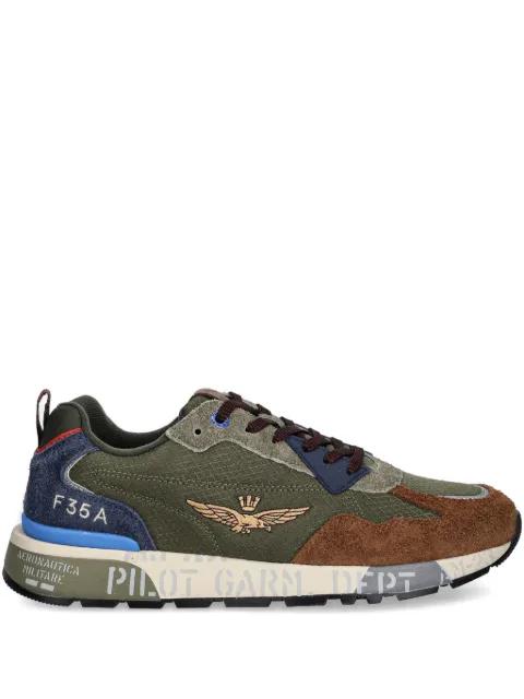 logo appliqué sneakers by AERONAUTICA MILITARE