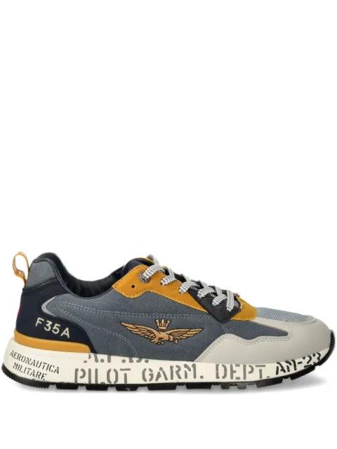logo-embroidered sneakers by AERONAUTICA MILITARE