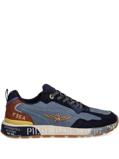 logo-motif sneakers by AERONAUTICA MILITARE