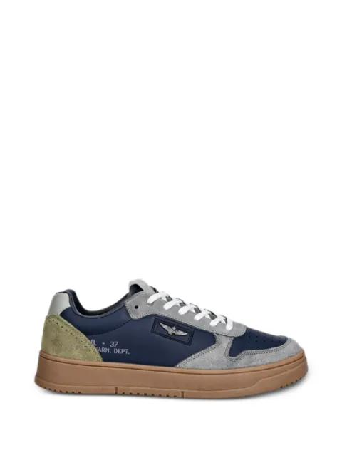 panelled lace-up sneakers by AERONAUTICA MILITARE