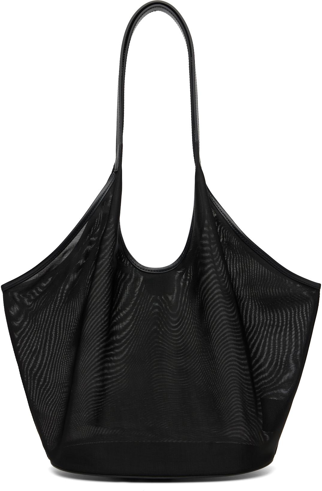 Black Phantom Tote by AESTHER EKME