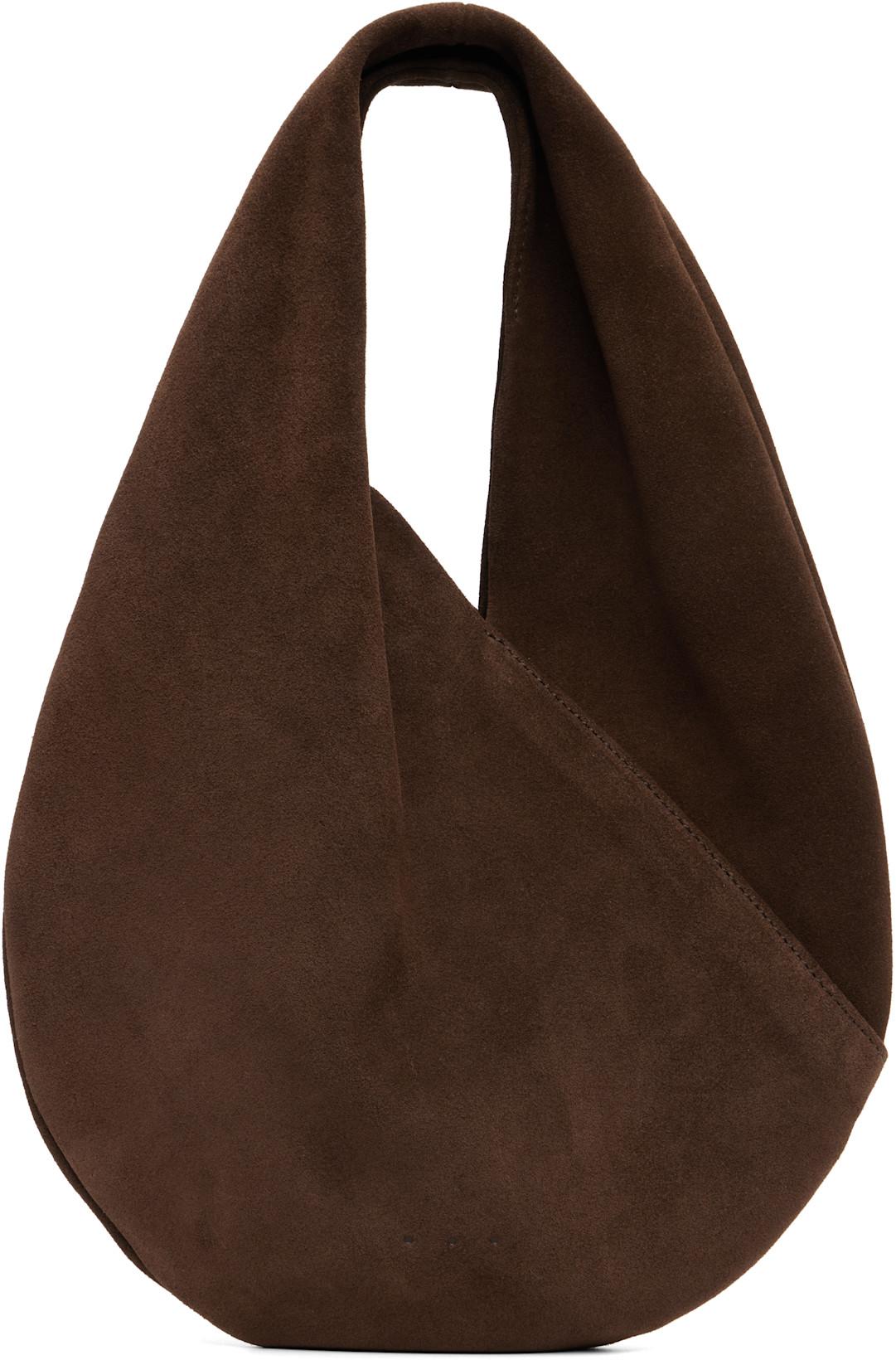 Brown Ora Mini Bag by AESTHER EKME