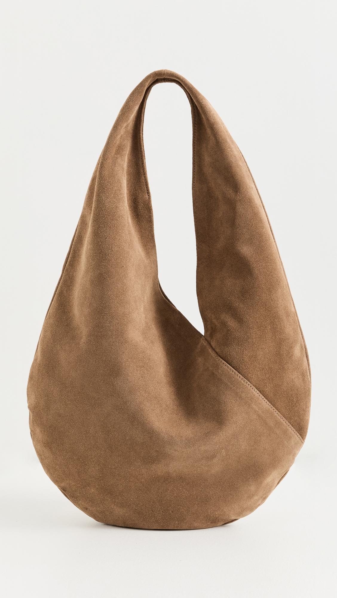 Ora Suede Hobo Bag by AESTHER EKME