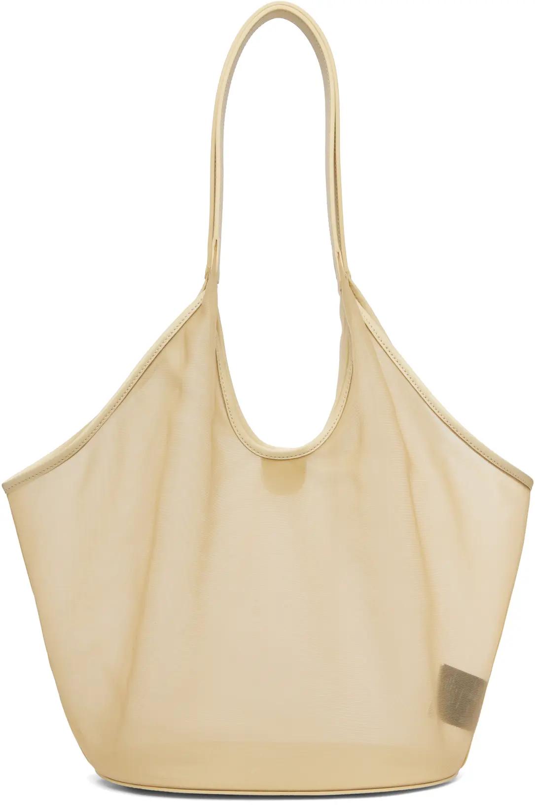 Yellow Phantom Tote by AESTHER EKME