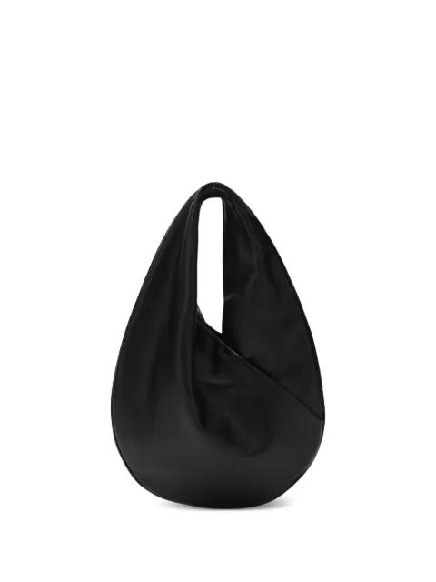 draped calfskin shoulder bag by AESTHER EKME