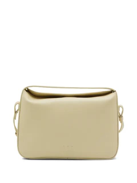 leather shoulder bag by AESTHER EKME