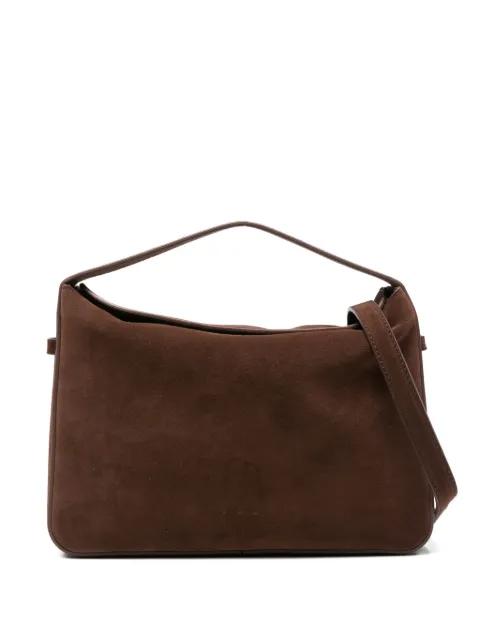 suede tote bag by AESTHER EKME