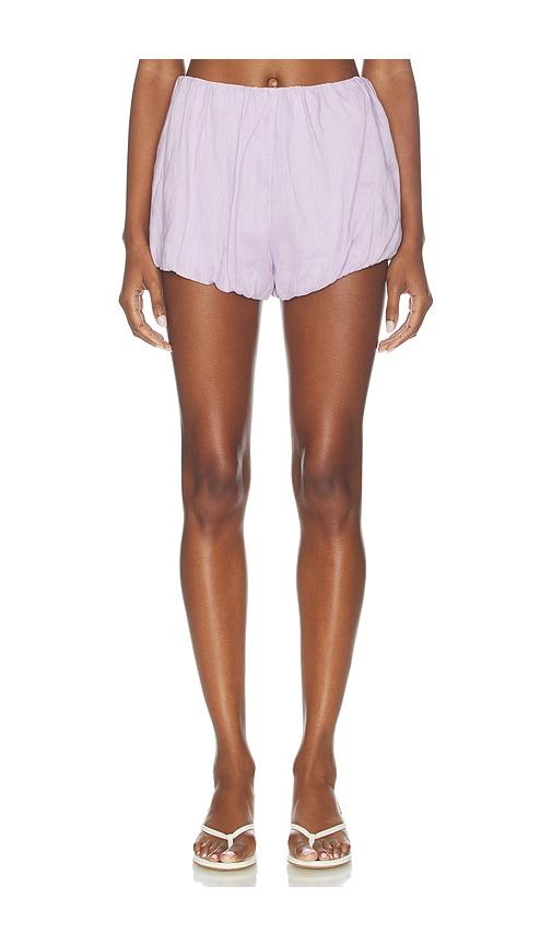 AEXAE x REVOLVE Linen Balloon Short in Lavender by AEXAE