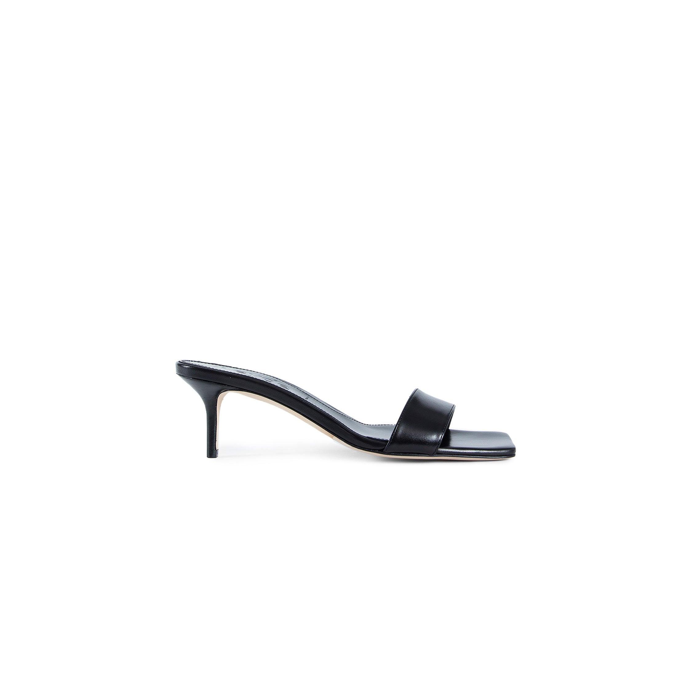 AEYDE WOMAN BLACK SANDALS & SLIDES by AEYDE