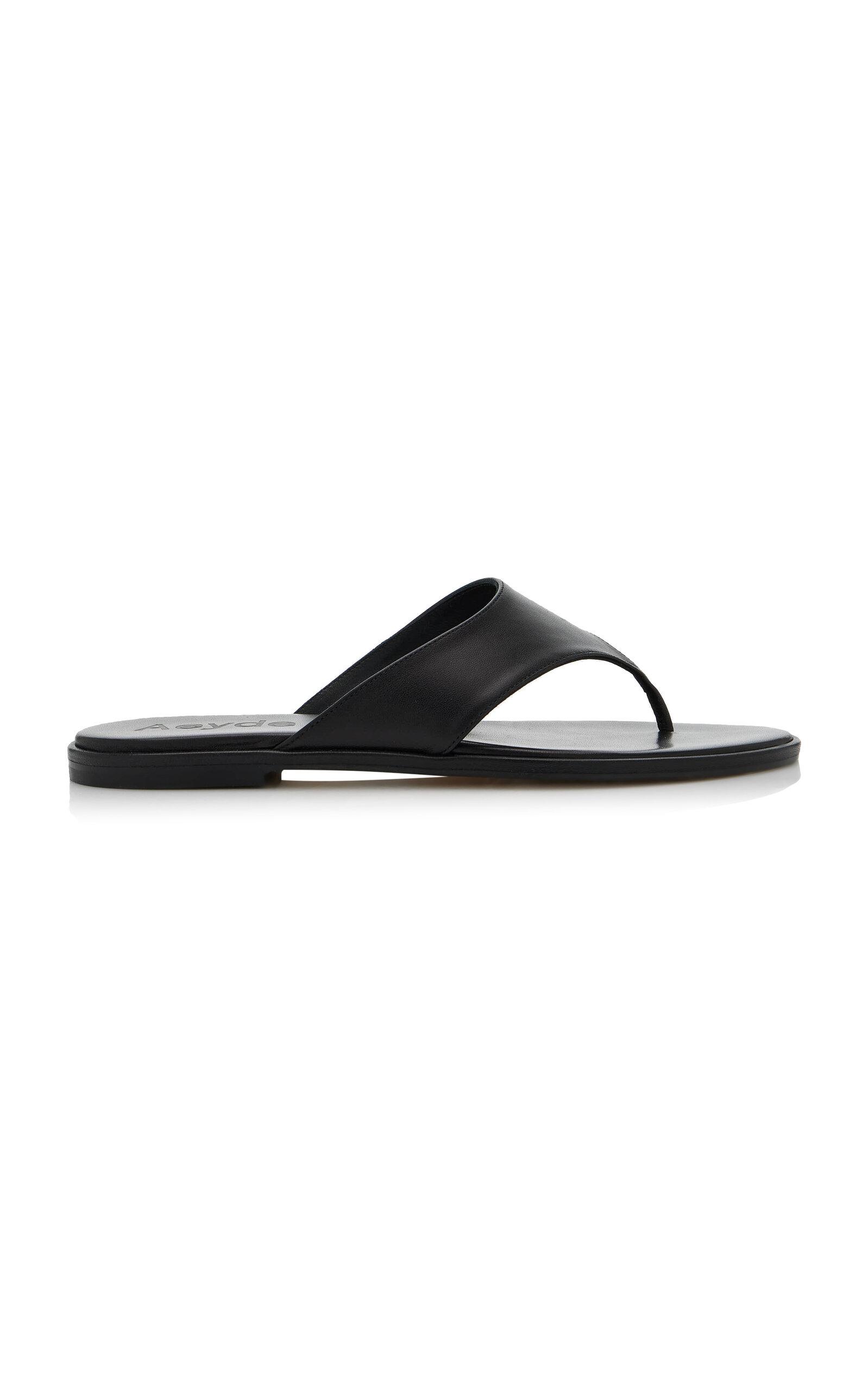 Aeyde Amaya Leather Sandals - Moda Operandi by AEYDE