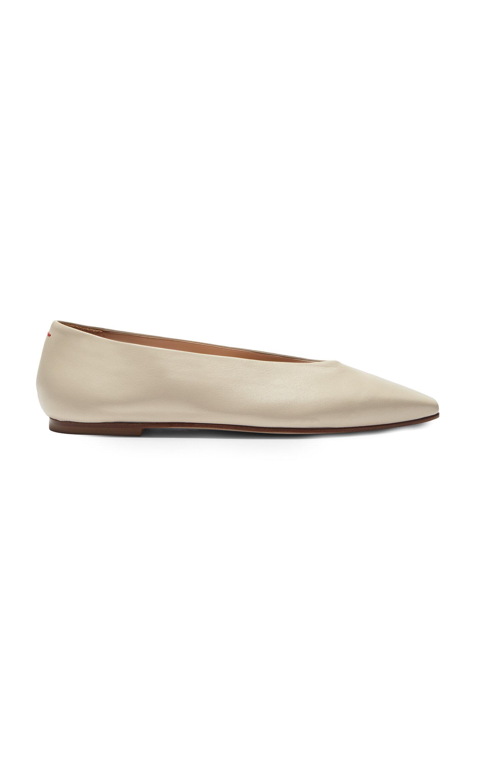Aeyde Betty Leather Ballet Flats - Moda Operandi by AEYDE