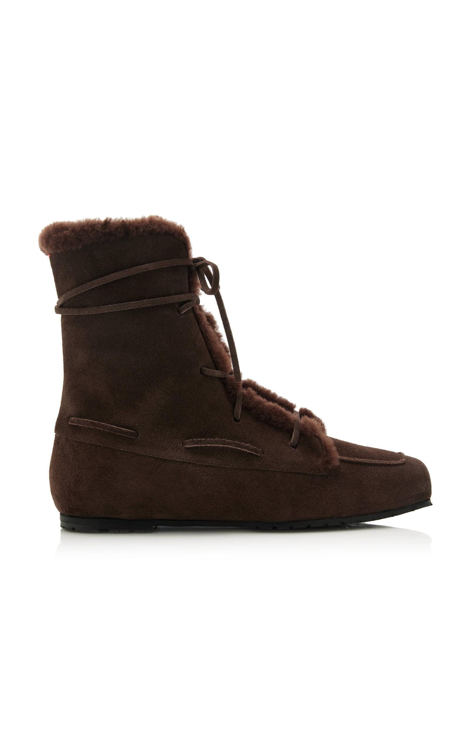 Aeyde Paul Shearling Boots - Moda Operandi by AEYDE