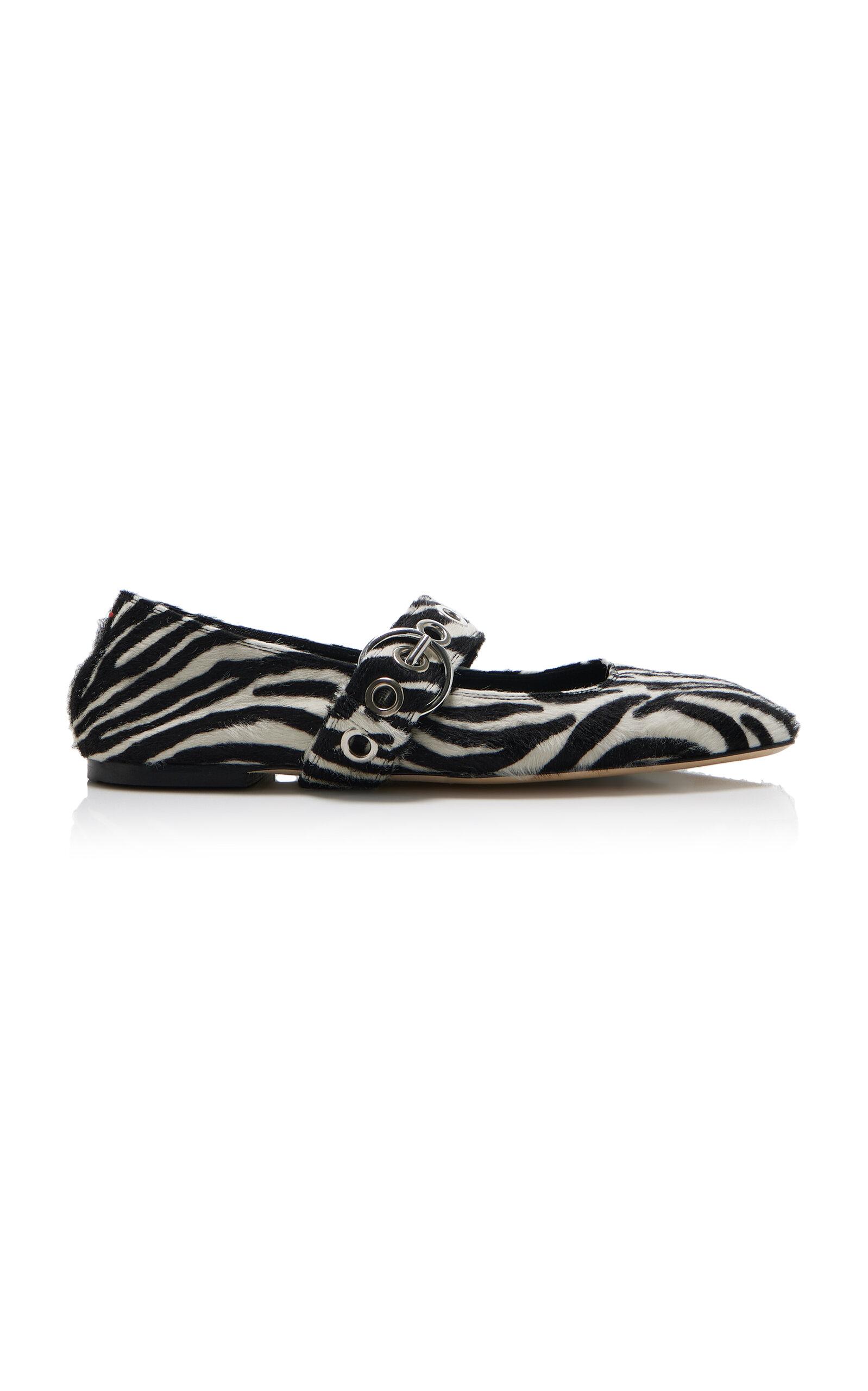 Aeyde Uma Zebra Pony Hair Mary Jane Flats - Moda Operandi by AEYDE Aeyde Uma Zebra Pony Hair Mary Jane Flats - Moda Operandi by AEYDE