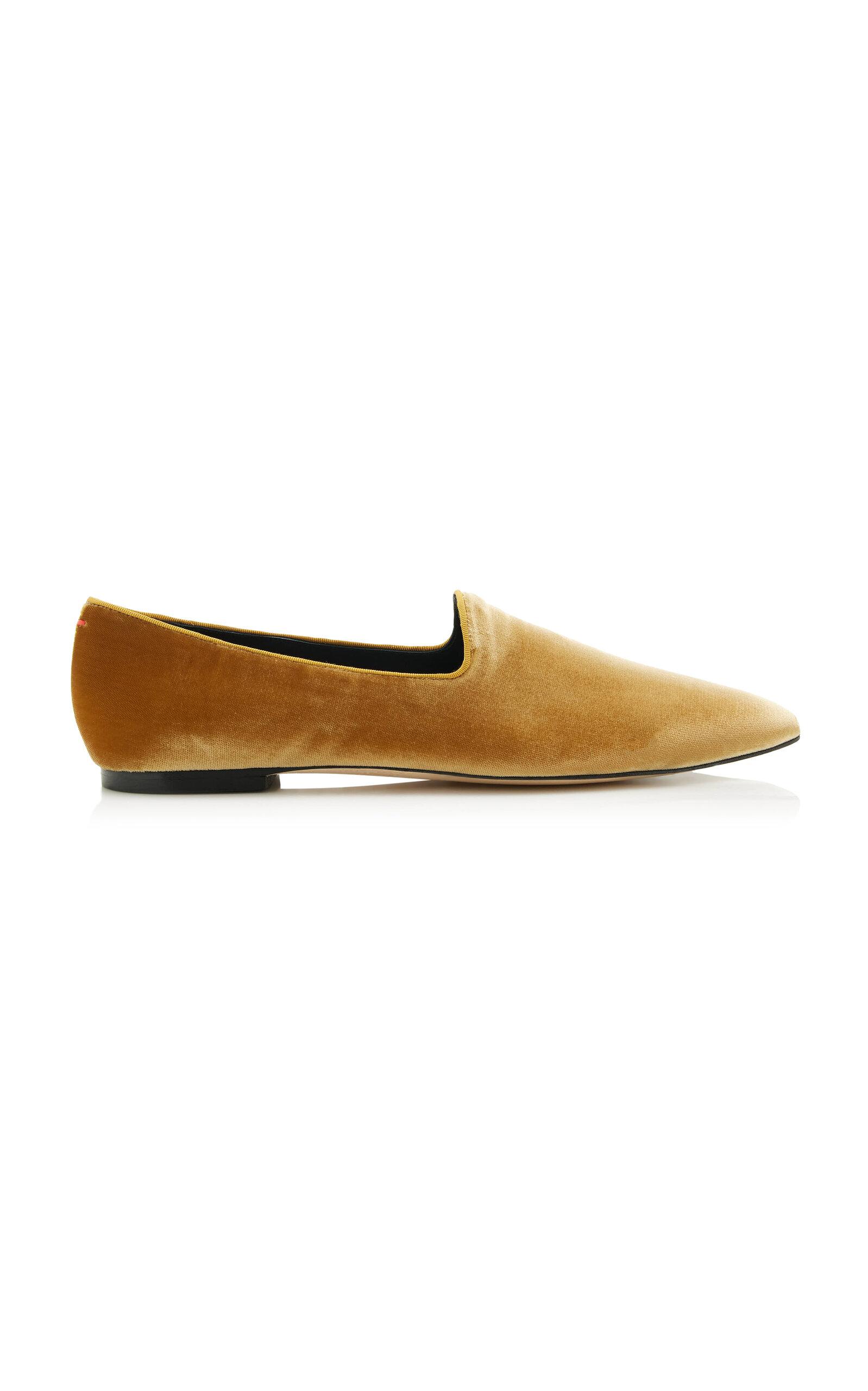 Aeyde Vanna Velvet Loafers - Moda Operandi by AEYDE