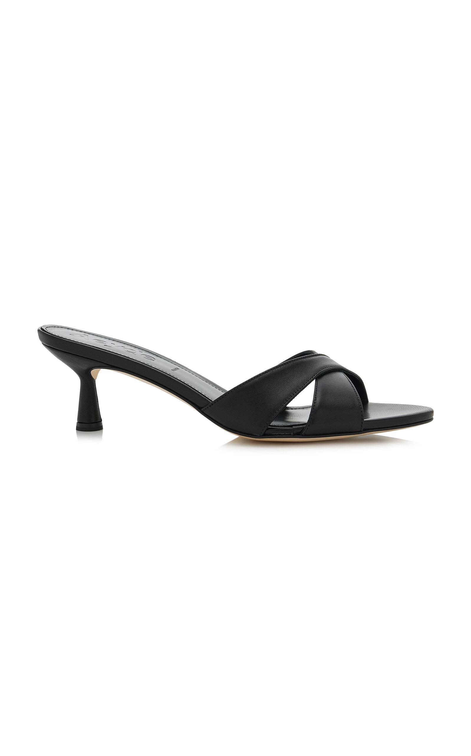 Aeyde Vero Leather Sandals - Moda Operandi by AEYDE