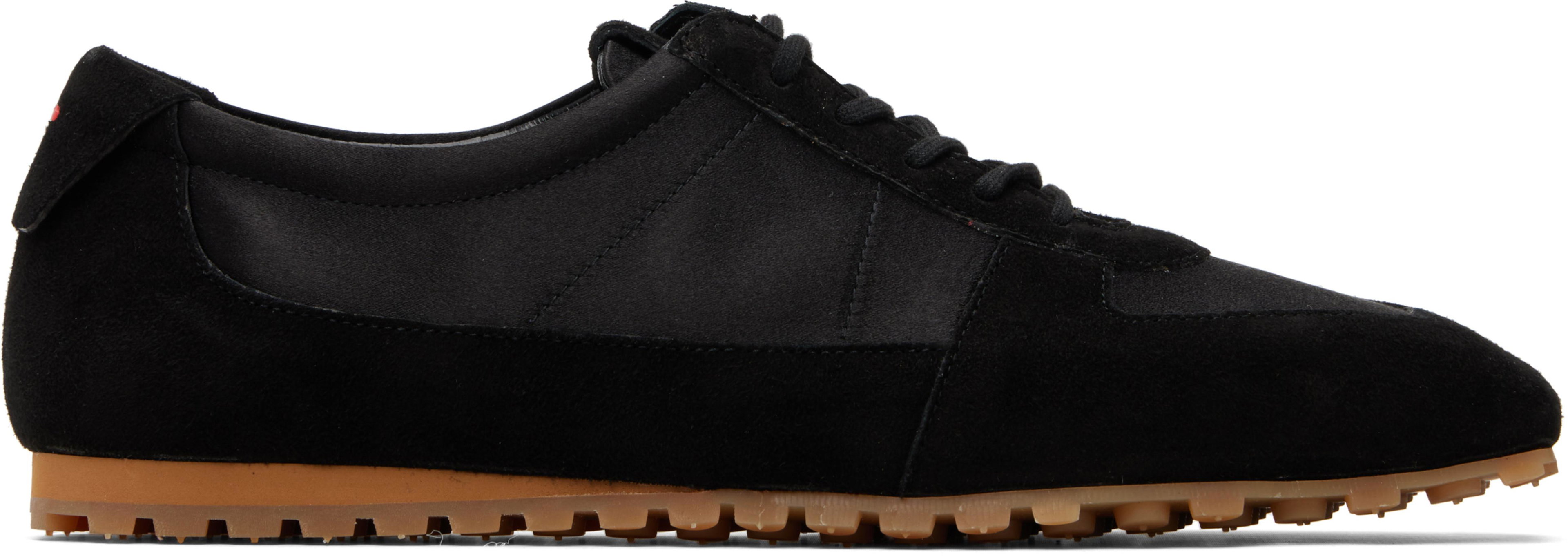 Black Uma Slim Sneakers by AEYDE
