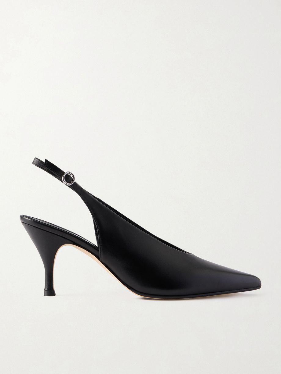 Carla leather slingback pumps by AEYDE