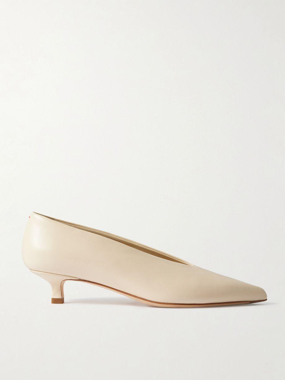 Clara leather pumps by AEYDE