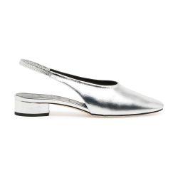 Dua Crackle laminated calf leather pumps by AEYDE