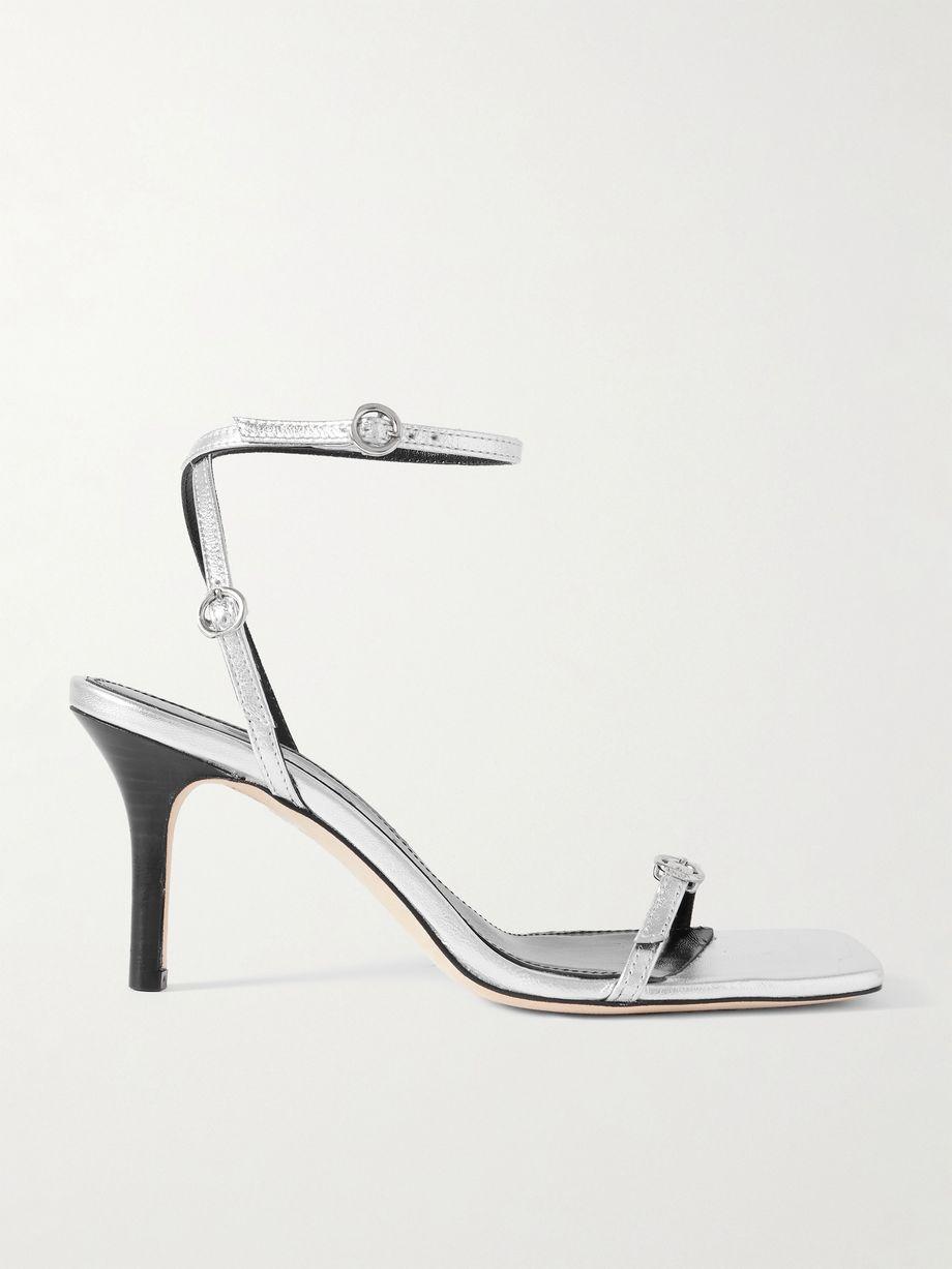 Hallie metallic leather sandals by AEYDE