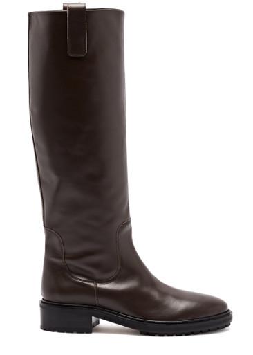 Henry knee-high leather boots by AEYDE