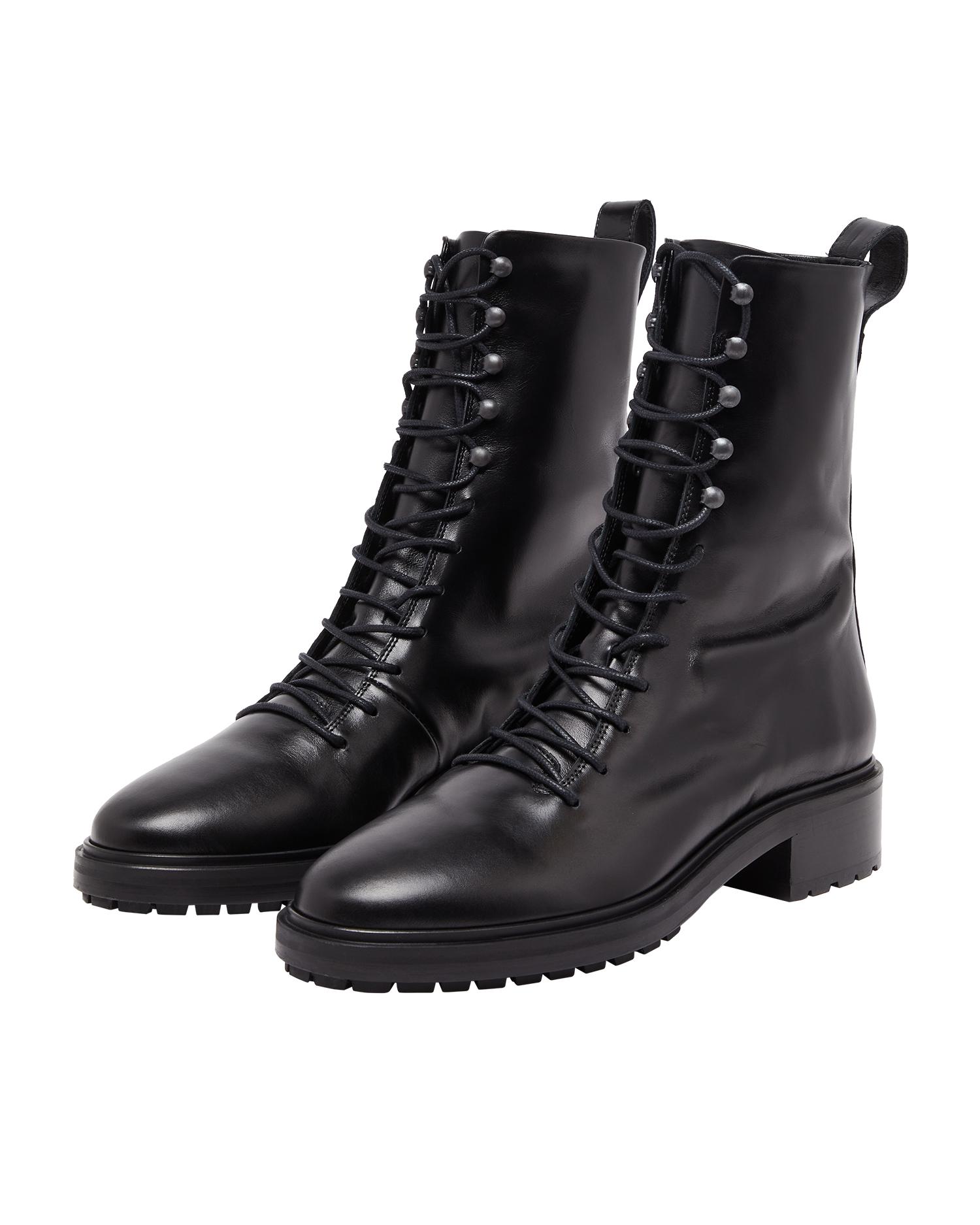 Isabel calf leather boots by AEYDE