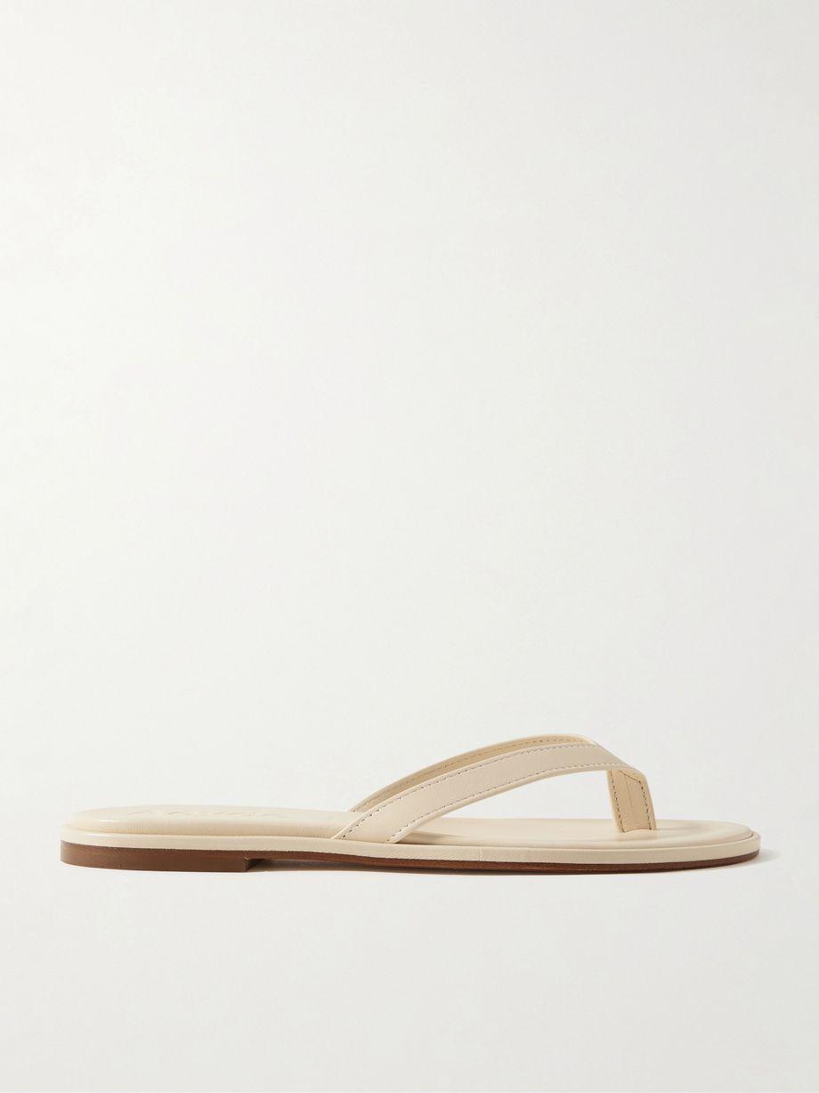 Melody leather flip flops by AEYDE