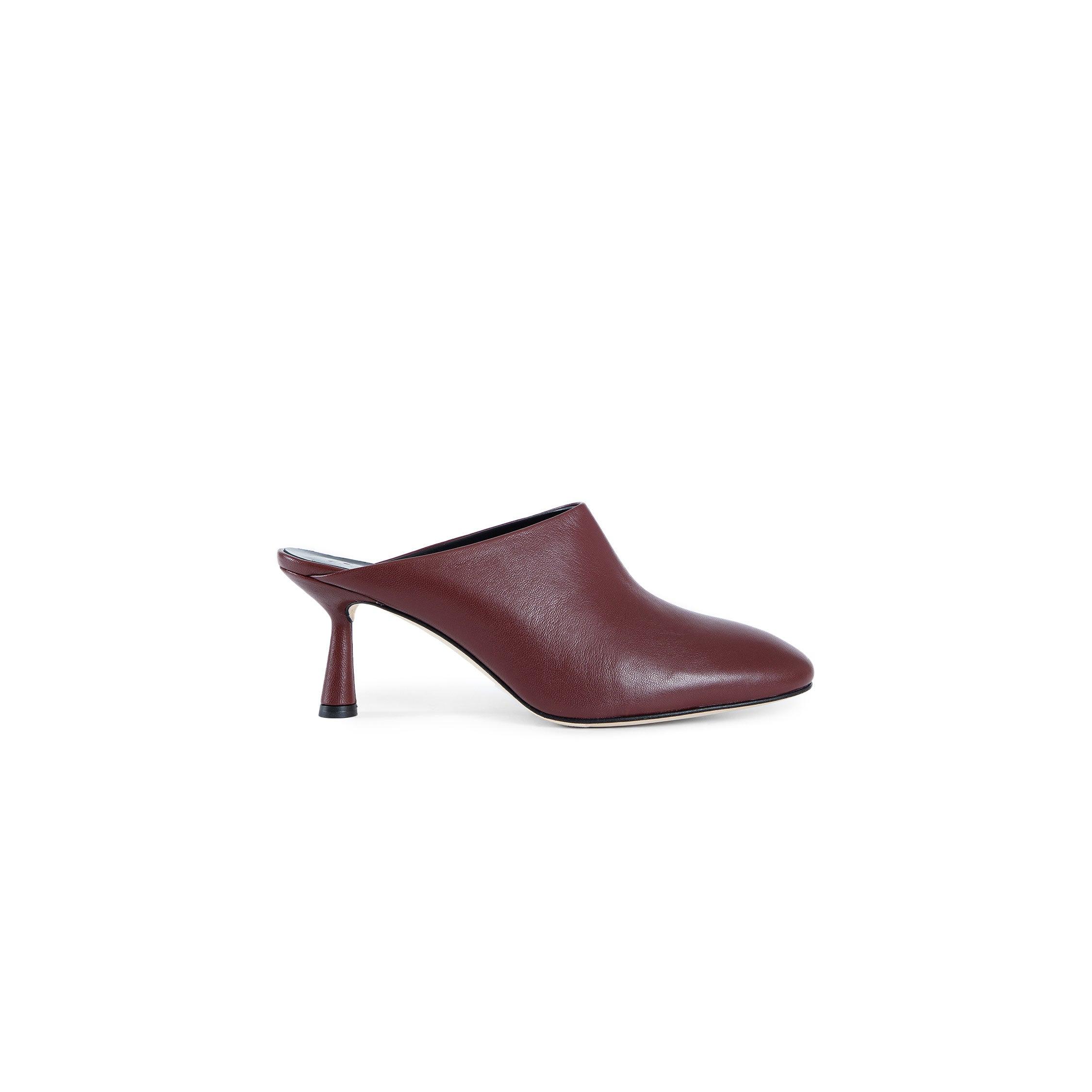 Mila Leather Mule Pumps by AEYDE