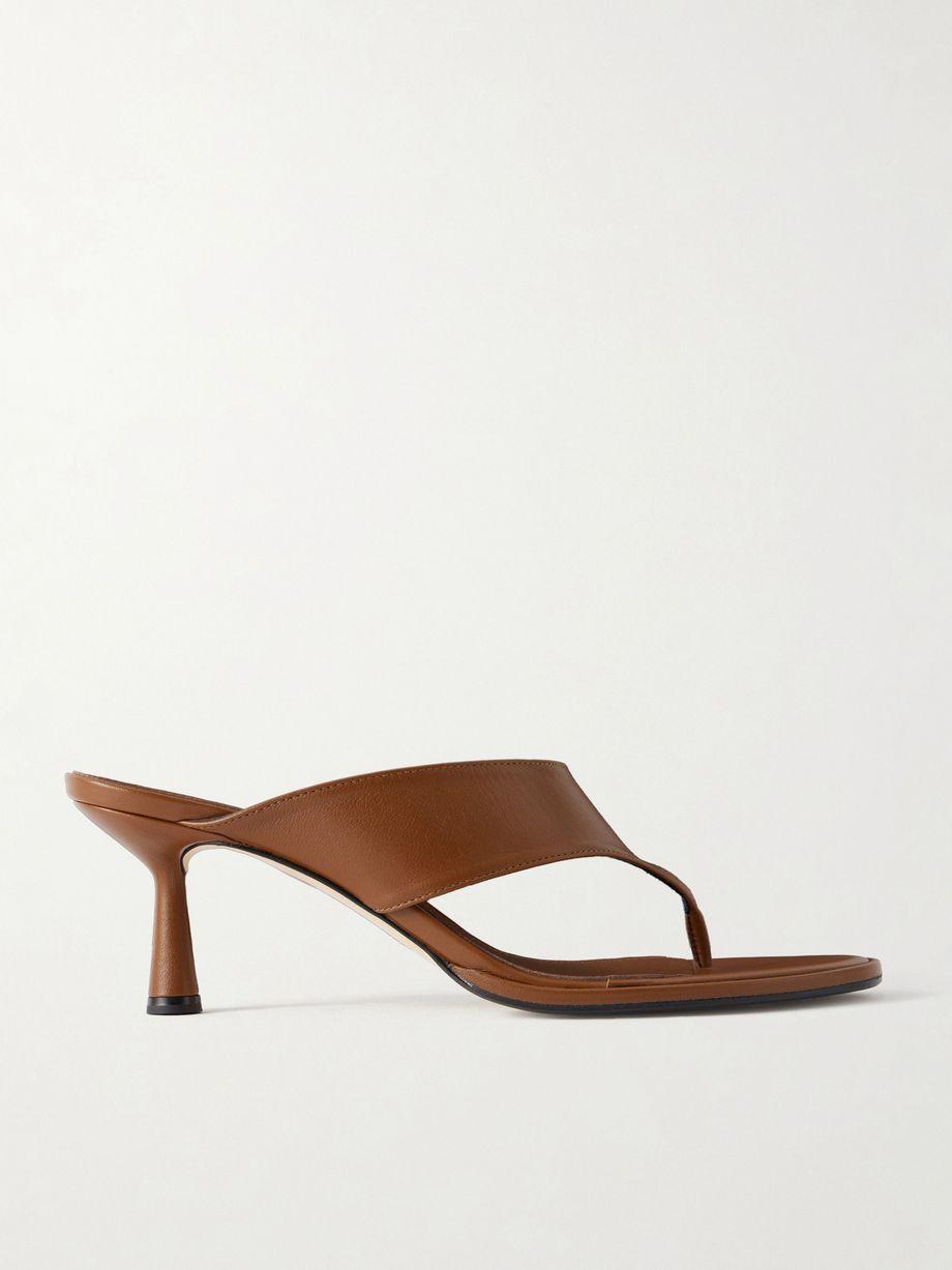 Olenna 65 leather thong sandals by AEYDE