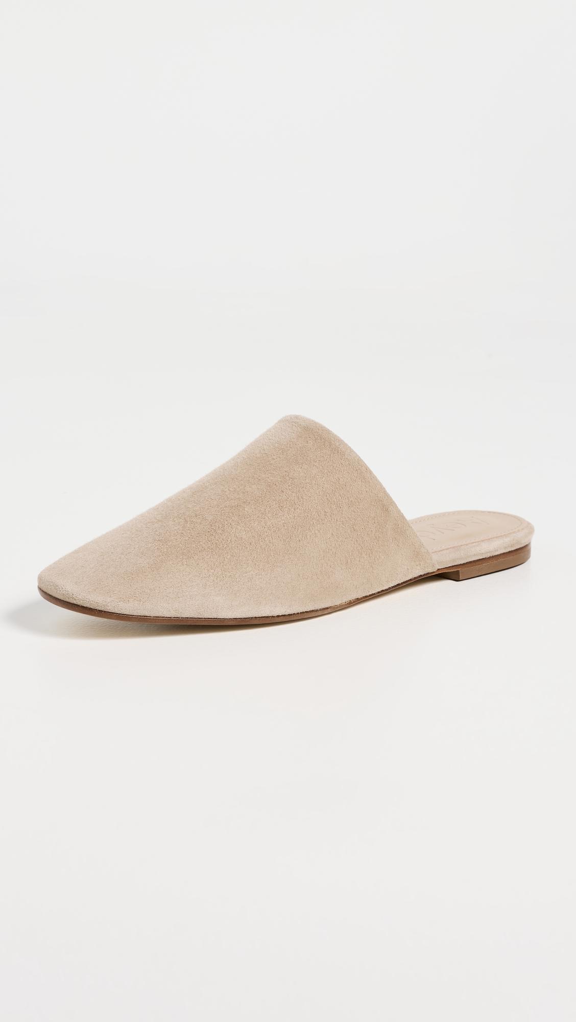 Rega Kid Suede Leather Mules by AEYDE