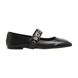 Uma Eyelet nappa leather ballet flats by AEYDE