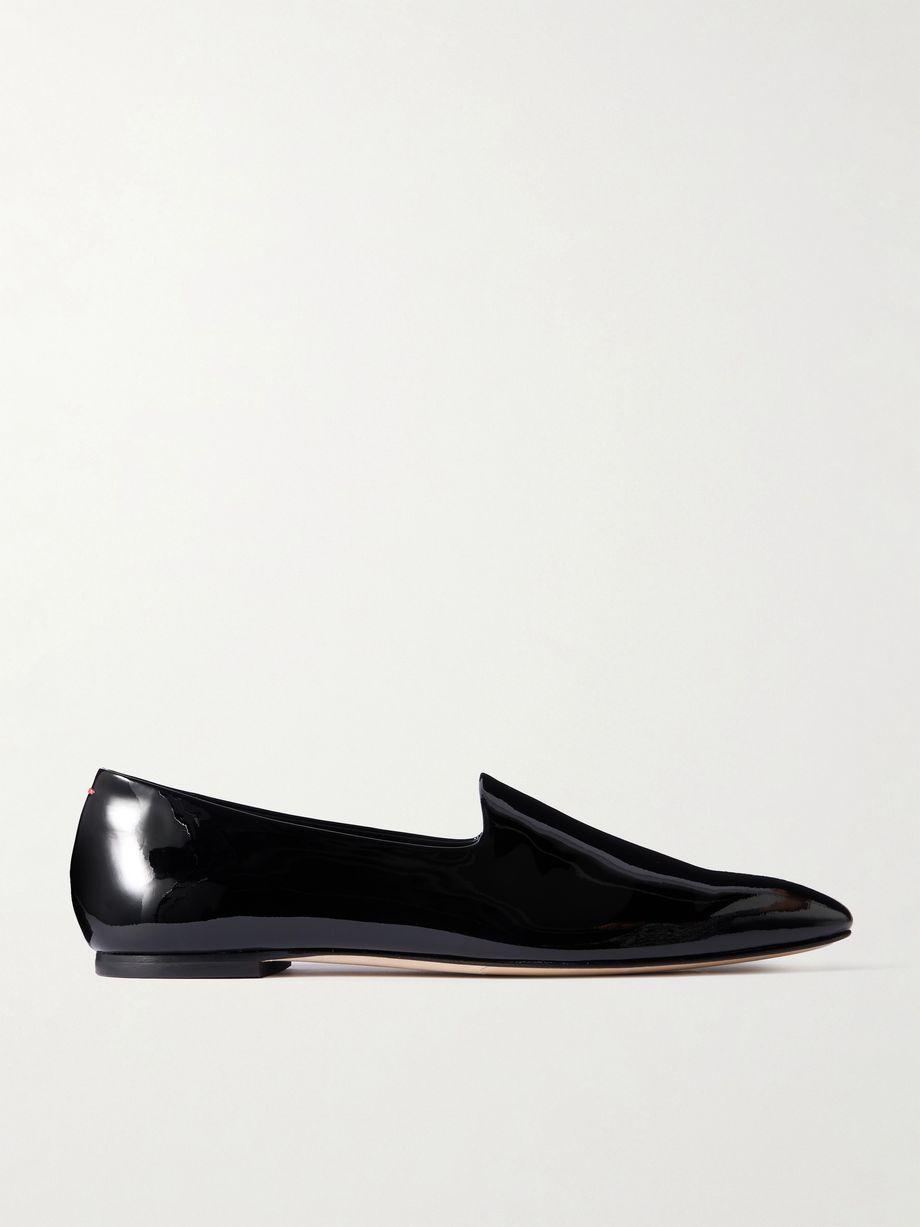Vanna patent-leather loafers by AEYDE