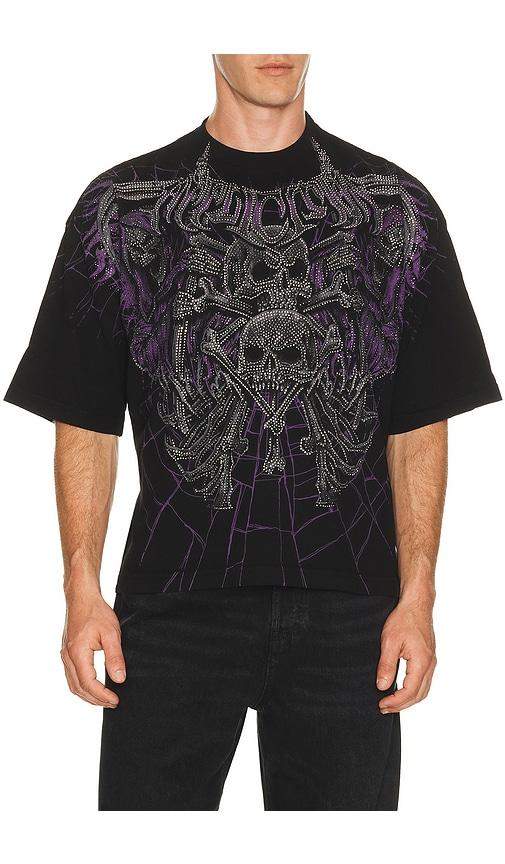 Affliction Darkness Falls Short Sleeve Tee in Black by AFFLICTION