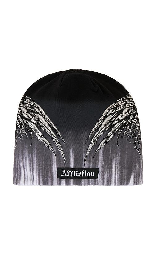 Affliction Tarnished Warrior Beanie in White by AFFLICTION