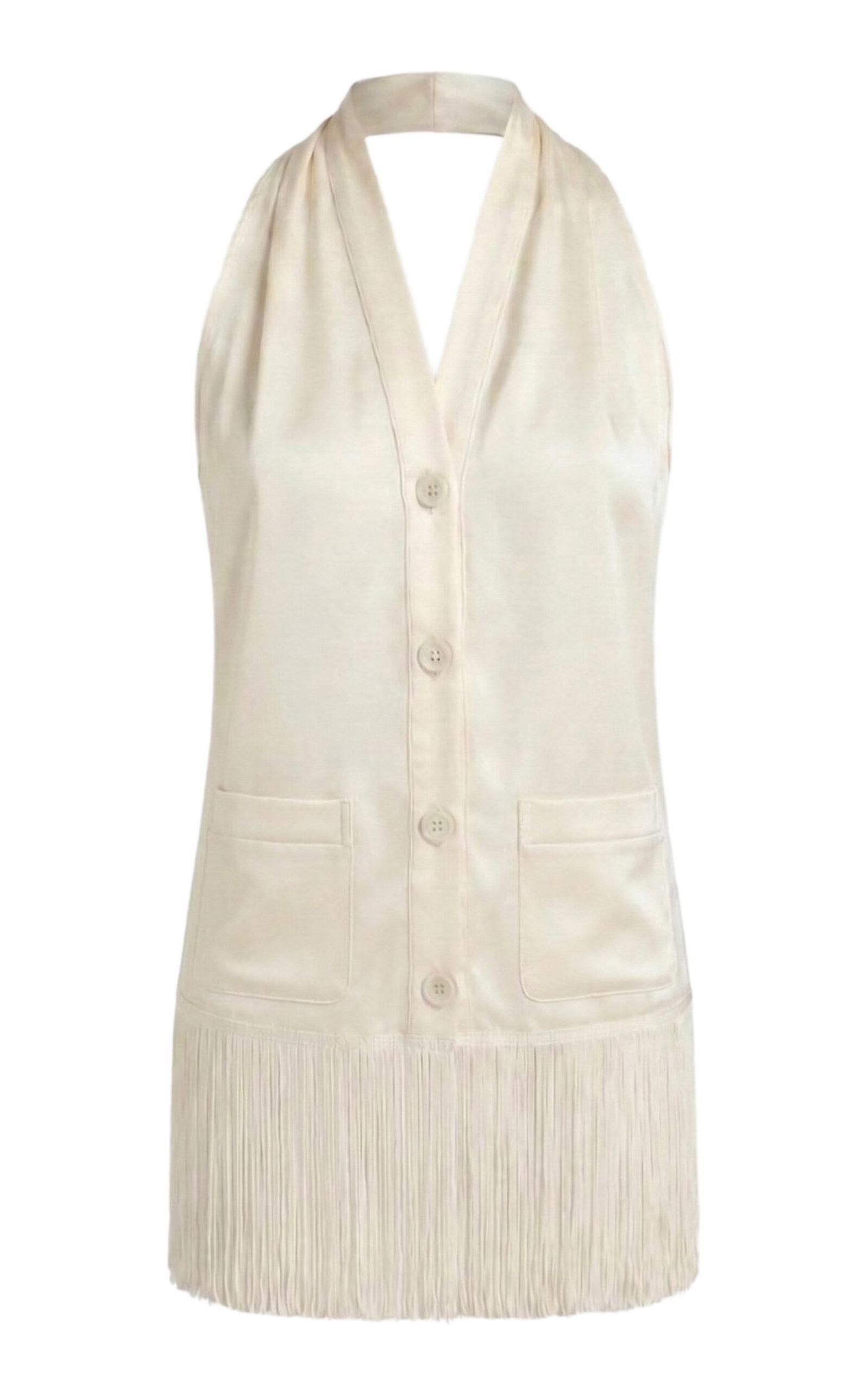 Aflalo Alere Silk Satin Halter Top -oda Operandi by AFLALO