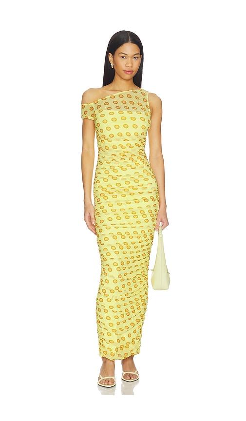 AFRM Biona Dress in Yellow by AFRM
