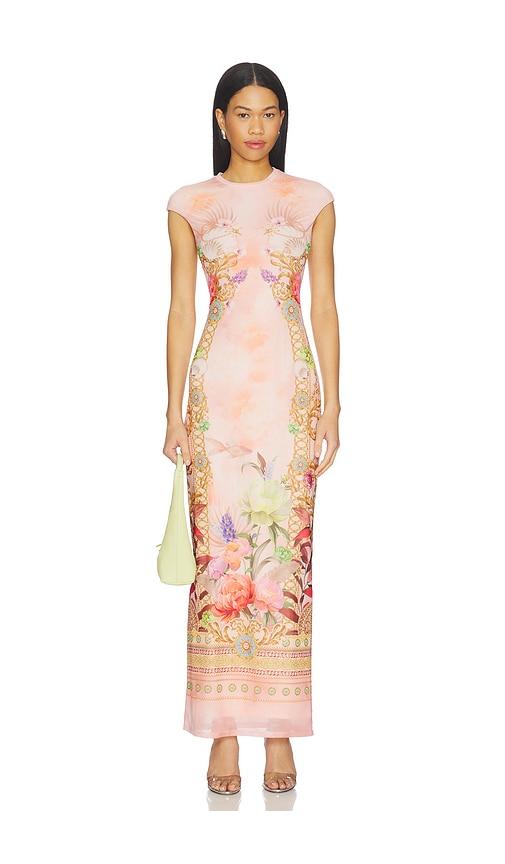 AFRM Cody Dew Drop Dress in Pink by AFRM