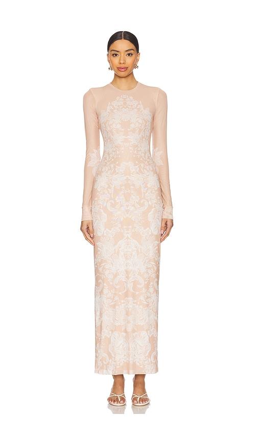 AFRM Didi Maxi Dress in Beige by AFRM
